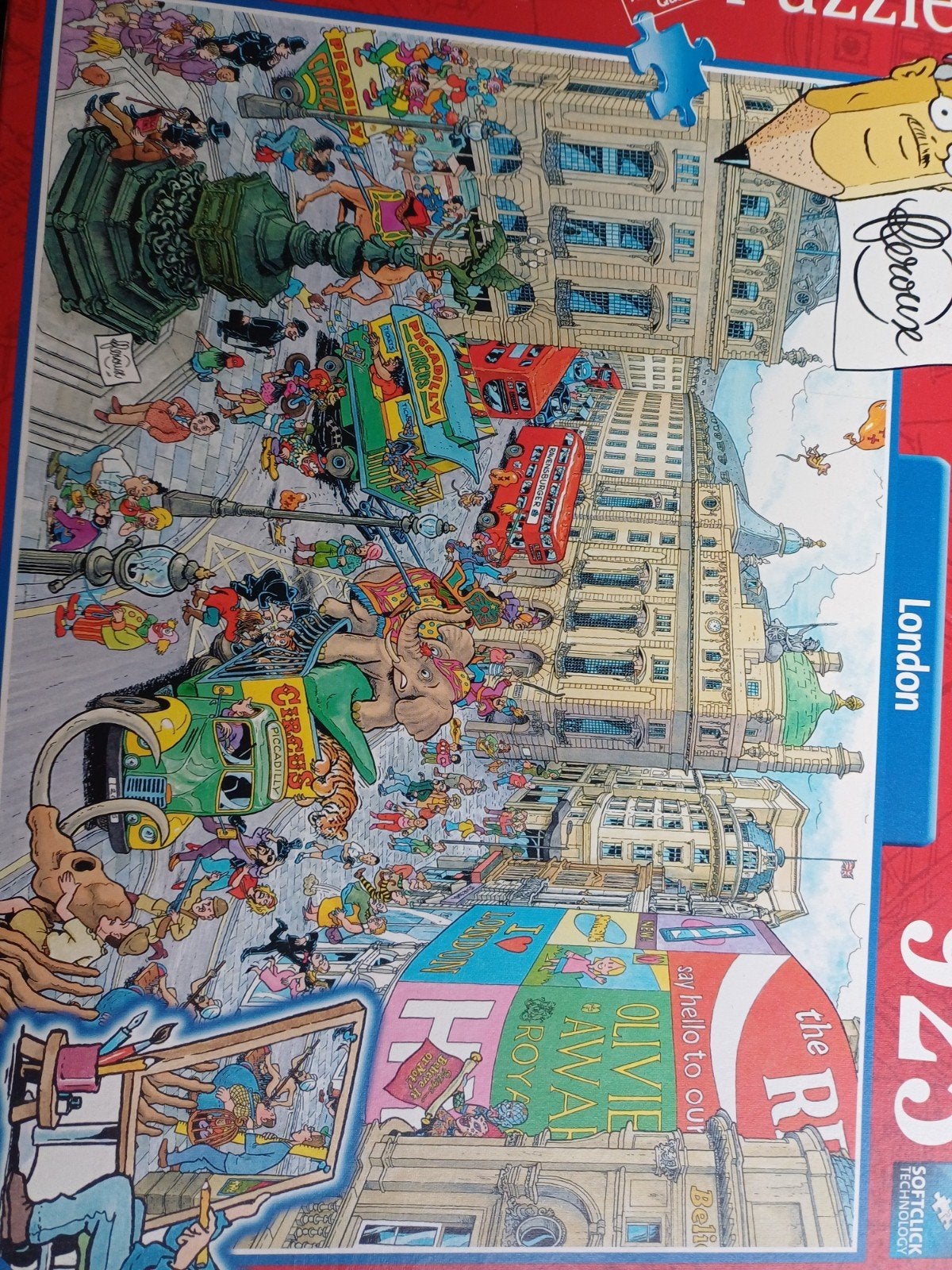Puzzel, Ophalen, Minder dan 500 stukjes, Zo goed als nieuw, Legpuzzel