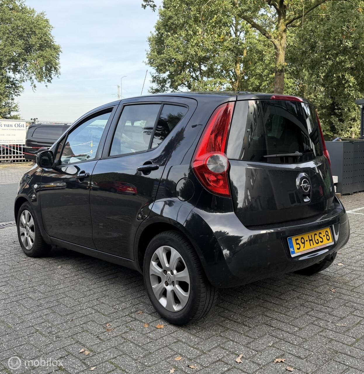 Opel Agila 1.2 Enjoy Ruim apk Airco Hoge instap Inruilkoopje, Voorwielaandrijving, 86 pk, 4 cilinders, Zwart