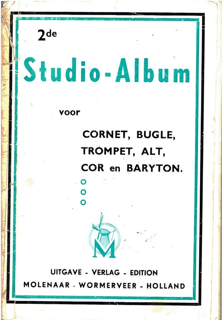 2e Studio-album Cornet Bugel Trompet Alt Bariton, Ophalen, Gebruikt, Klassiek, Les of Cursus