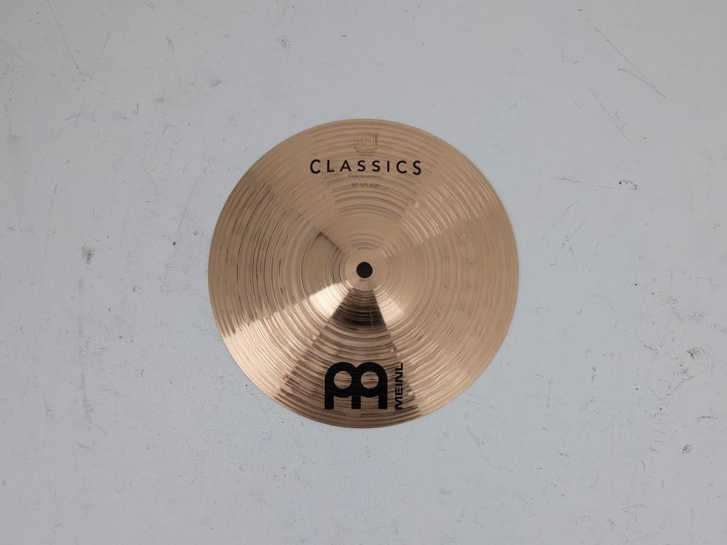 Gebruikte Cymbal Meinl 10" Classics Splash, Gebruikt, -, -, Overige soorten