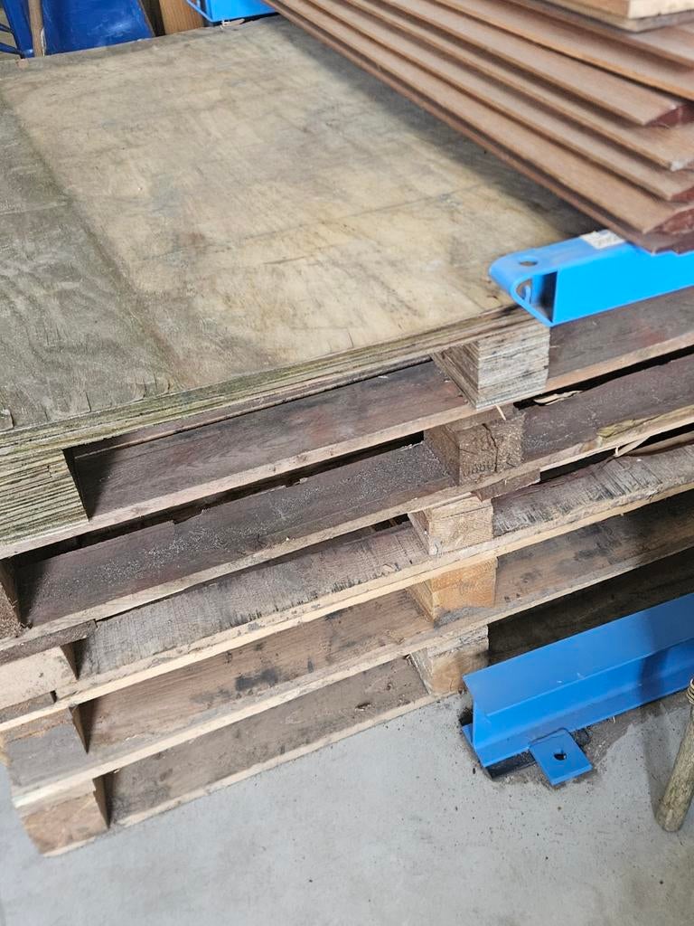 Houten pallets 120x100 goede conditie, Ophalen, 50 mm of meer, Pallet, Minder dan 200 cm