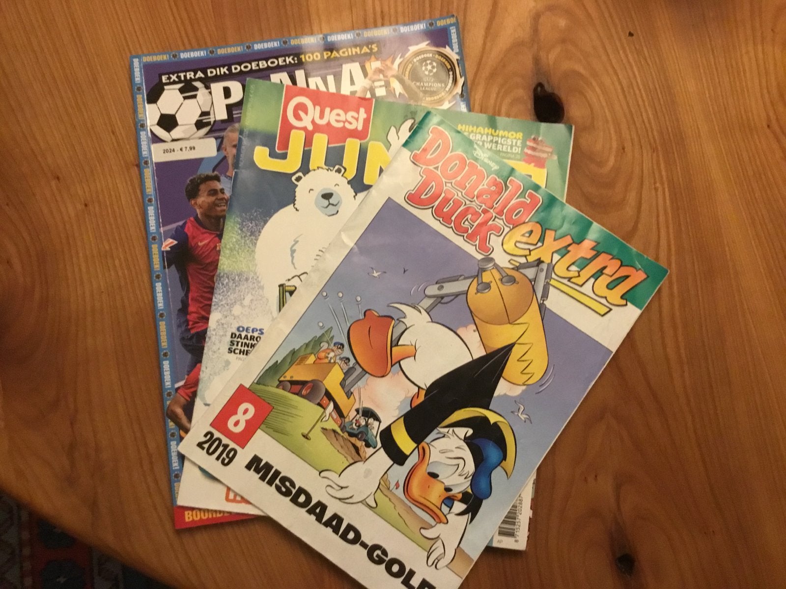 Donald Duck, Quest Junior & Panna! magazines, Ophalen of Verzenden, Gelezen, Overige typen