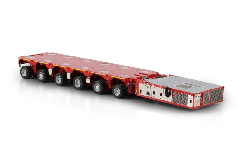 Premium Line; SCHEUERLE INTERCOMBI SPE RED - 6 AXLE, Nieuw, Ophalen of Verzenden, Bus of Vrachtwagen, Wsi