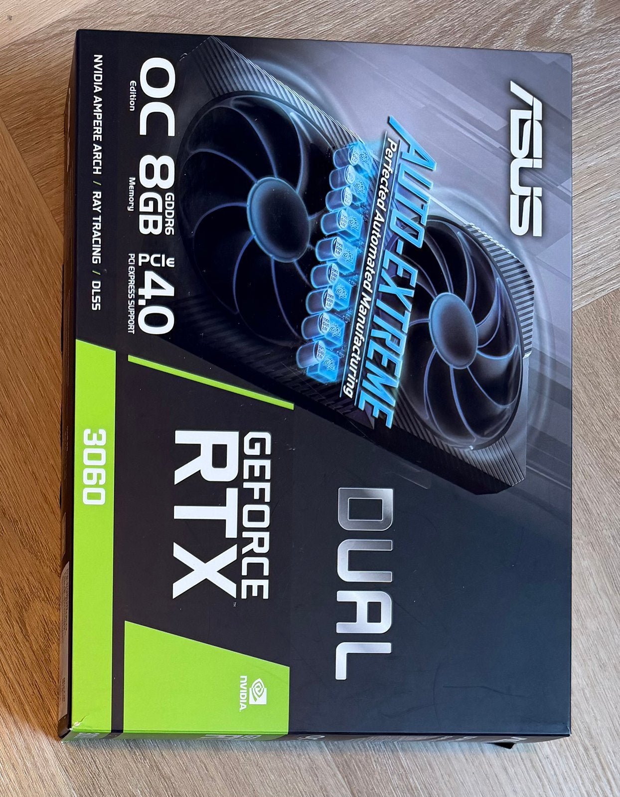 ASUS Dual GeForce RTX 3060 8GB – Goede staat, Computers en Software, Videokaarten, Ophalen, GDDR6, PCI-Express 4, Zo goed als nieuw