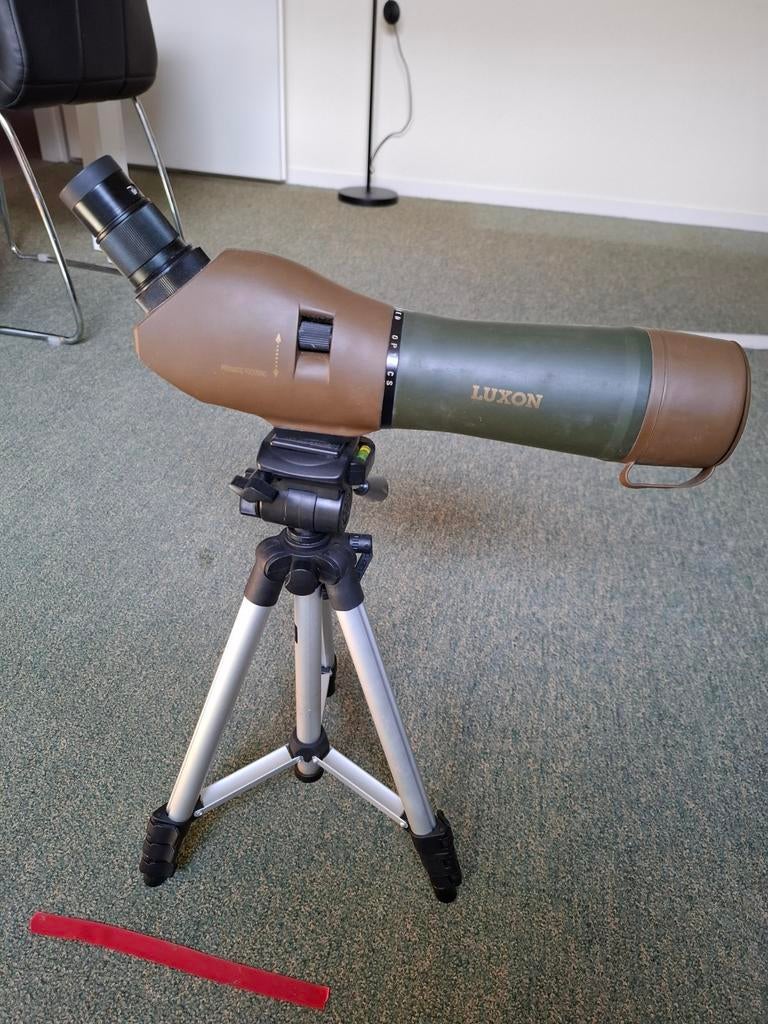 Luxon Verrekijker 15-45x60 mm met Statief, Ophalen of Verzenden, Gebruikt, 20x of meer, Overige typen