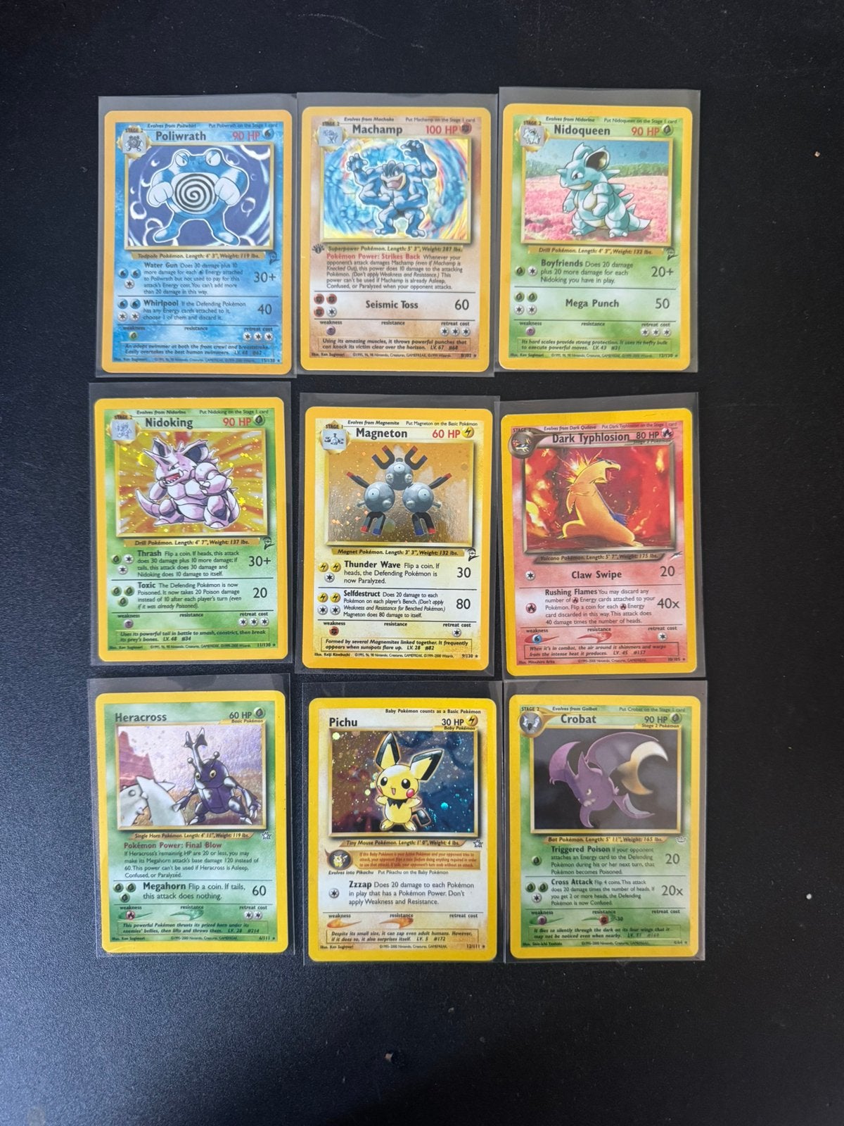Oude holo Pokemon kaarten van de jonge jaren, Hobby en Vrije tijd, Verzamelkaartspellen | Pokémon, Ophalen of Verzenden, Zo goed als nieuw