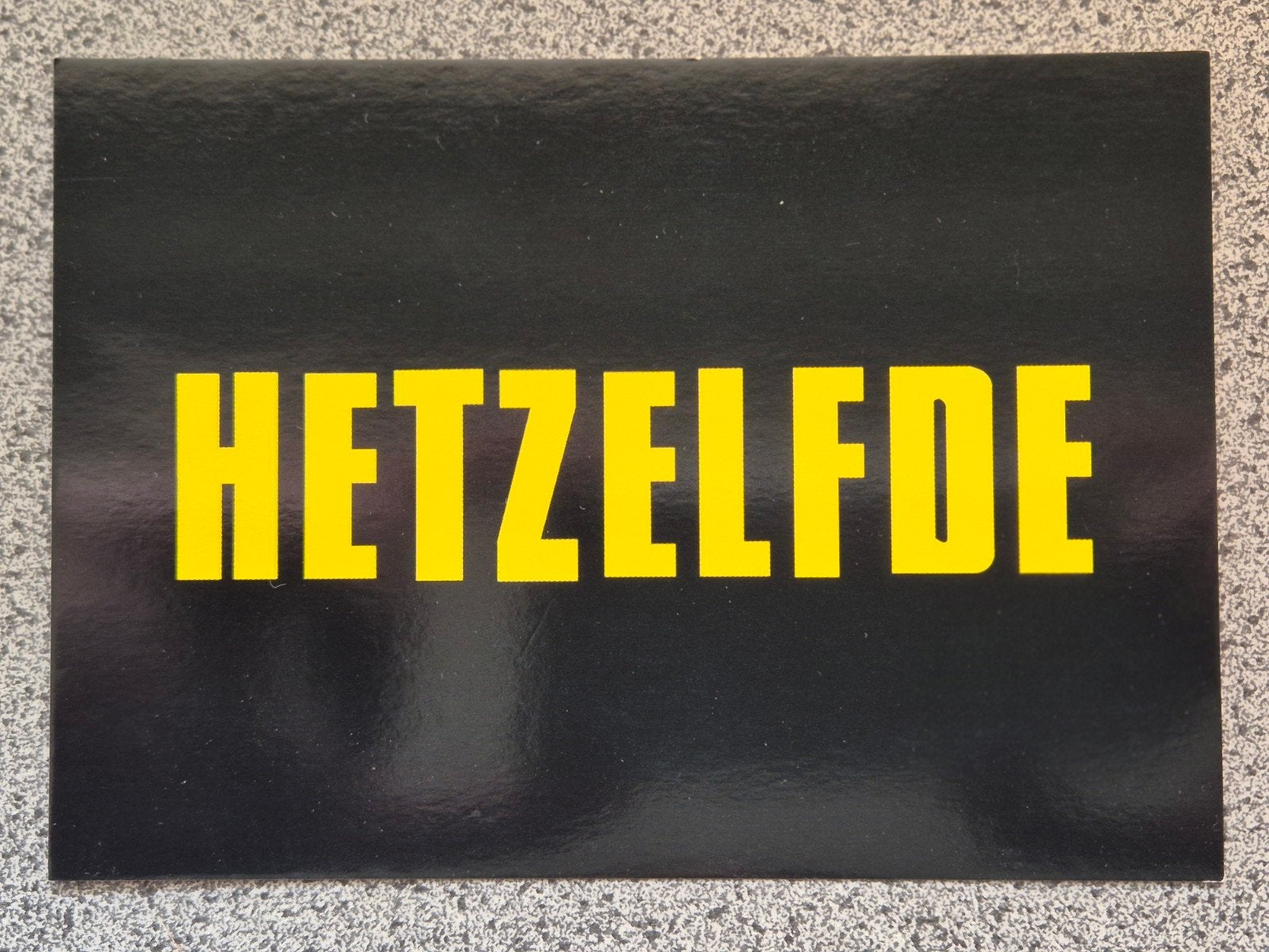 Boomerang Ansichtkaart - HETZELFDE, Verzamelen, Ansichtkaarten | Nederland, Ophalen of Verzenden, 1980 tot heden, Ongelopen