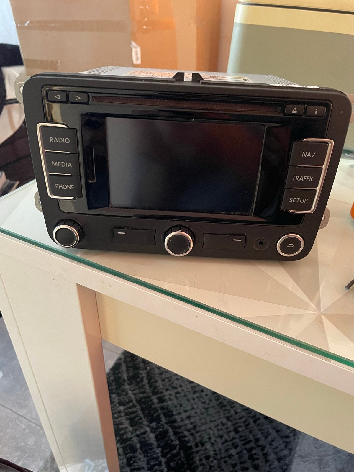 Volkswagen RNS 310 Navigatiesysteem / Autoradio, Ophalen of Verzenden, Zo goed als nieuw
