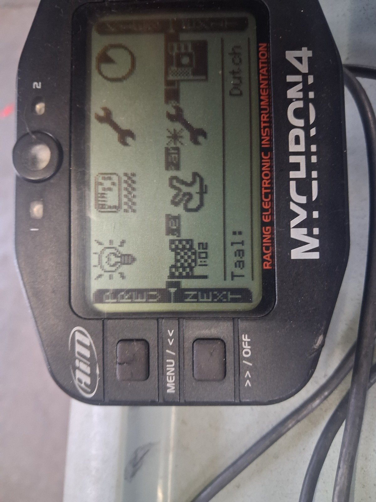 AIM MyChron 4 Laptimer met GPS-module, Ophalen of Verzenden, Gebruikt