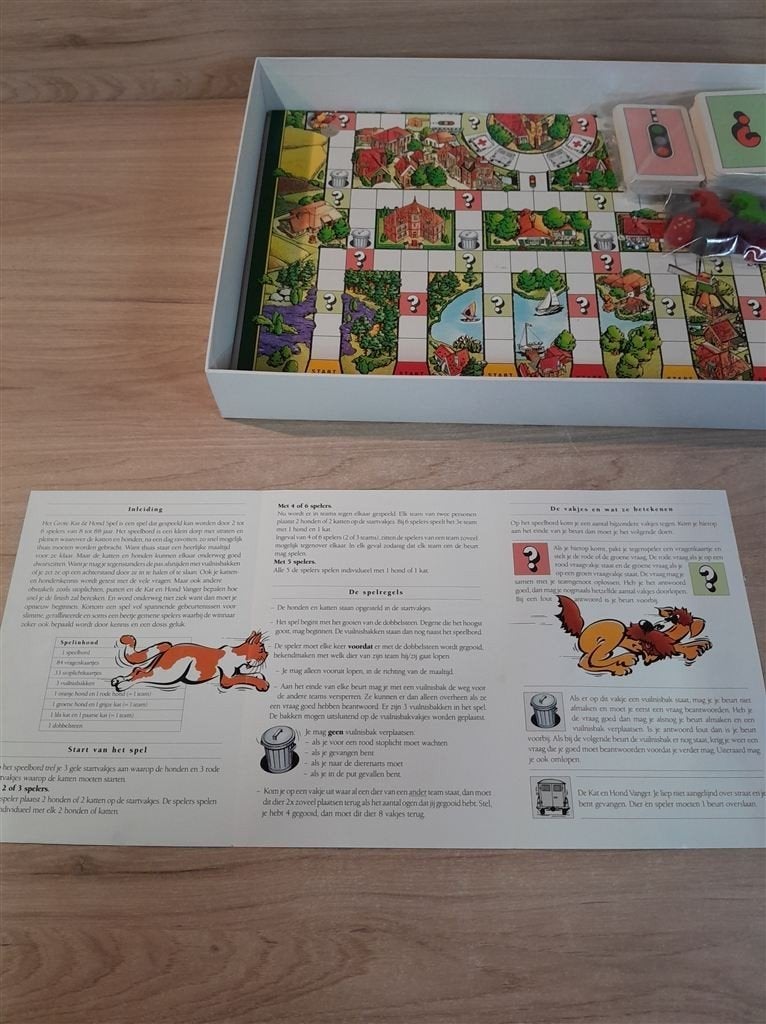 het grote kat en hond spel - s6349, Verzenden, Zo goed als nieuw