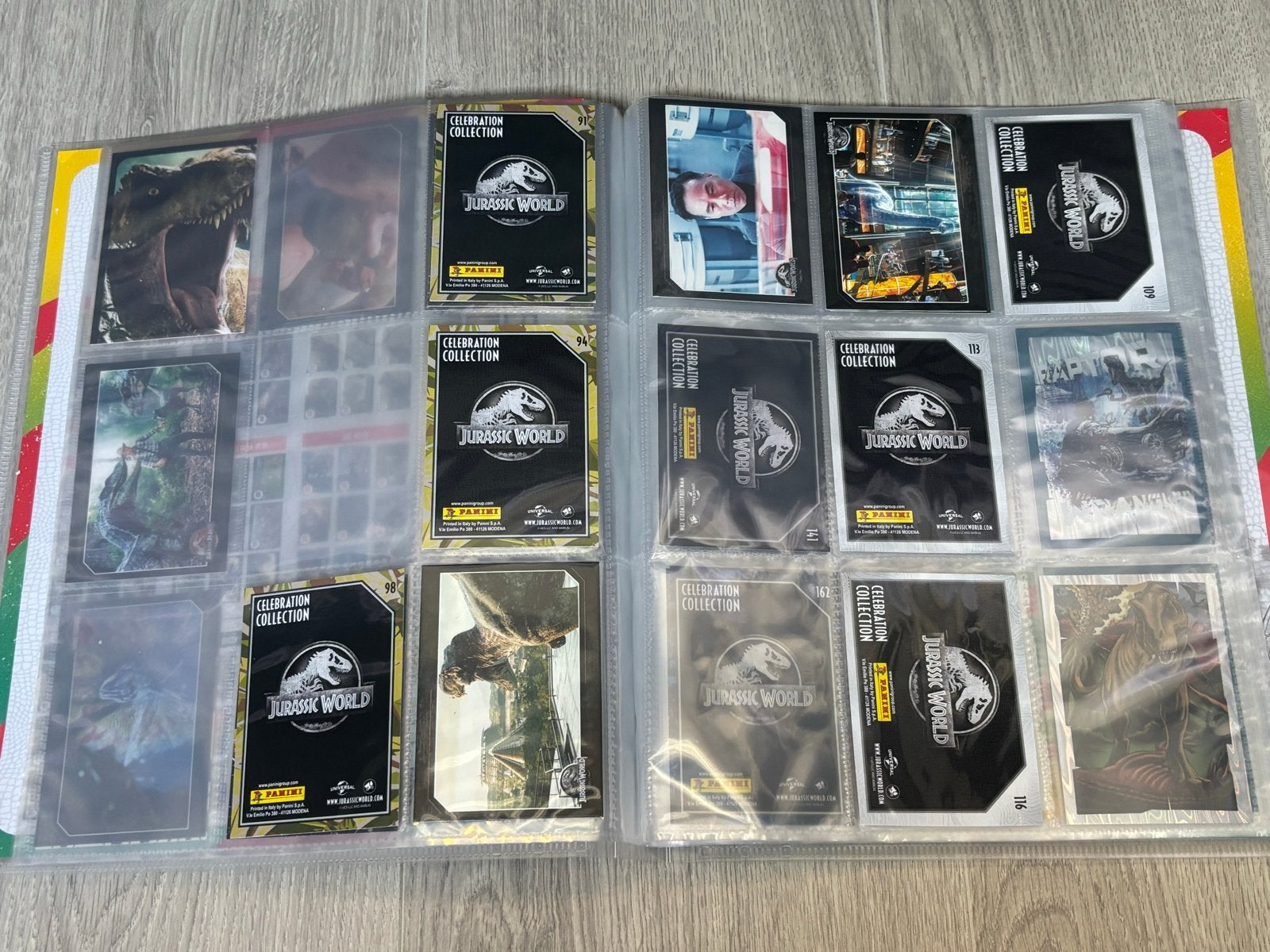 Panini Jurassic Park 30th Anniversary album met kaarten, Ophalen of Verzenden, Gebruikt