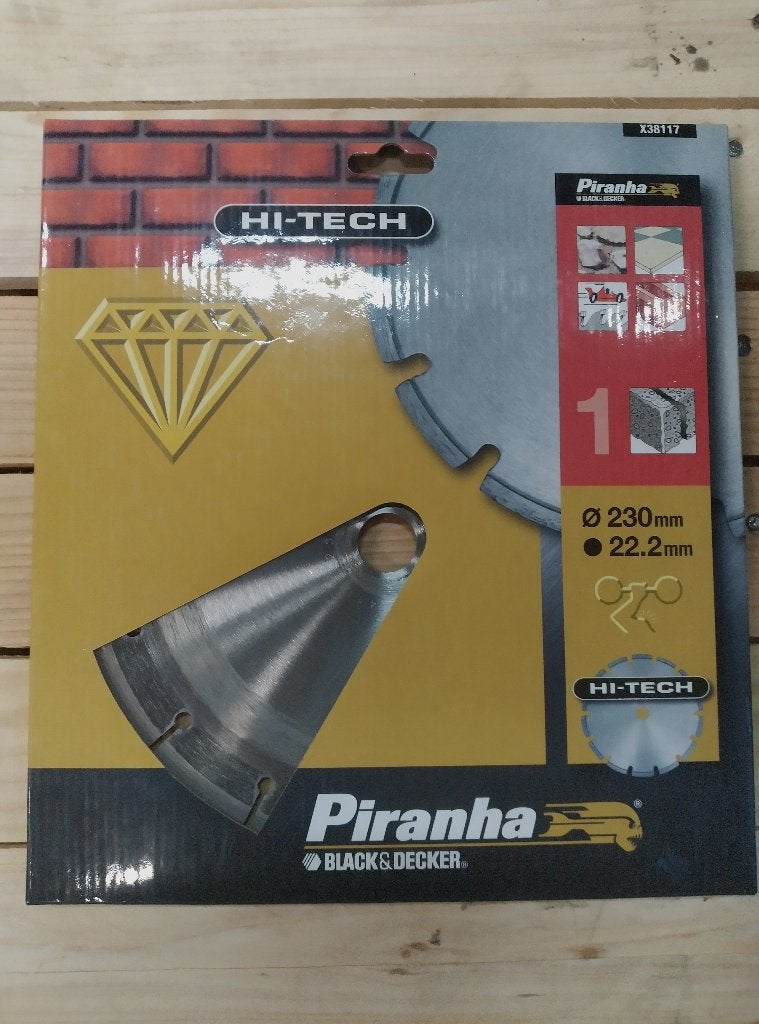 Diamantblad Piranha, 70 mm of meer, Ophalen of Verzenden, Zo goed als nieuw, 1200 watt of meer