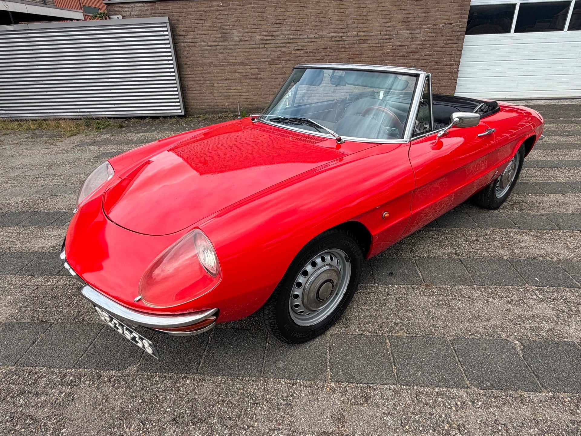Alfa Romeo Spider 1.6 Duetto 1968 met Hard top, Auto's, Alfa Romeo, Achterwielaandrijving, 4 cilinders, Cabriolet, Spider
