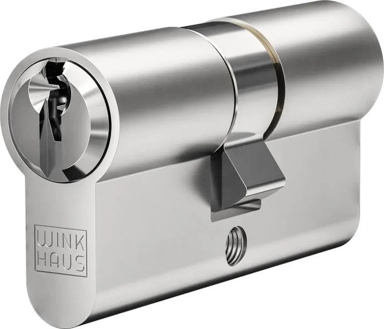 Wink Haus cilinder 7,5cm, Ophalen of Verzenden, Gebruikt, Rvs, Slot