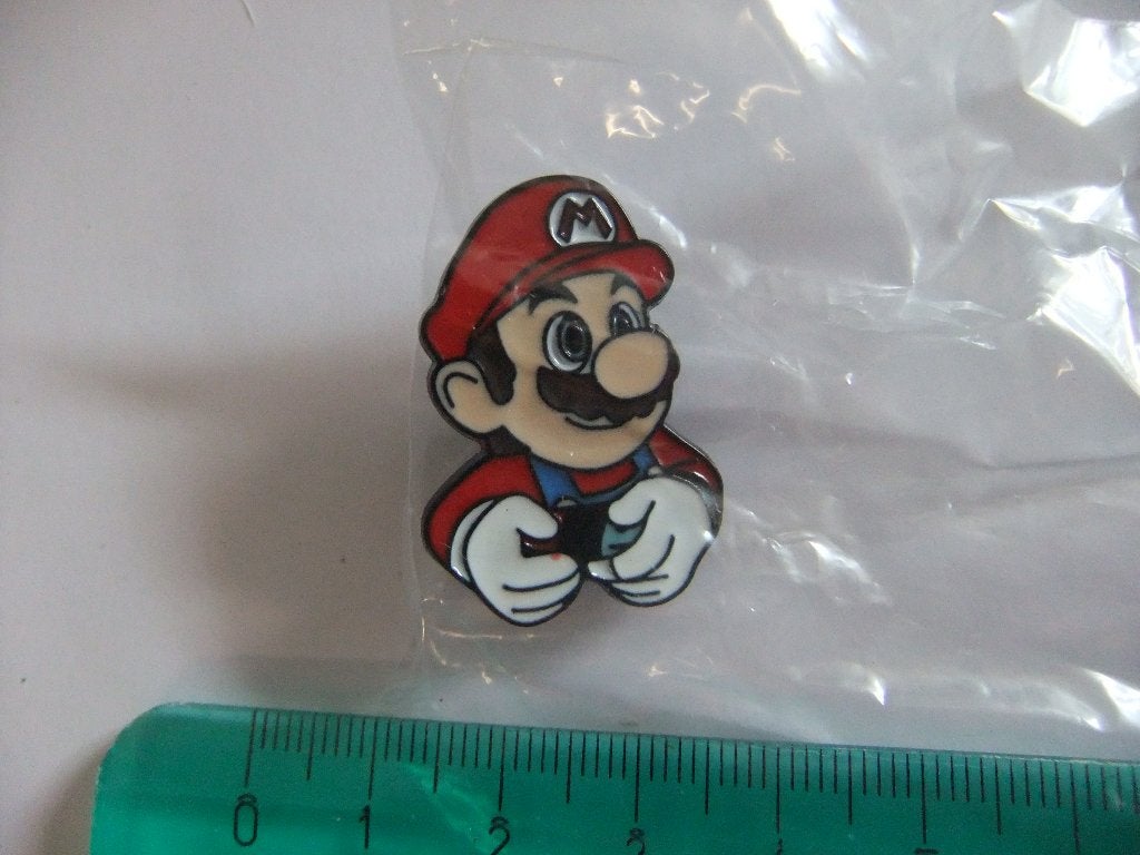 metalen Super Mario Bros. Pin - Nintendo Gaming Figuur, Verzenden, Nieuw, Figuurtje, Speldje of Pin