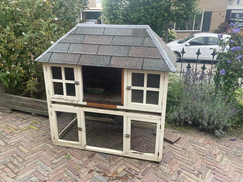 Konijnenhok, Dieren en Toebehoren, Ophalen, Gebruikt, Eekhoorn, 90 cm of meer