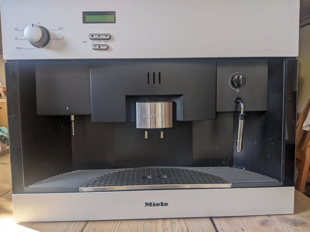 Miele CVA 620 en 625 inbouw koffieautomaat, Ophalen, Gebruikt