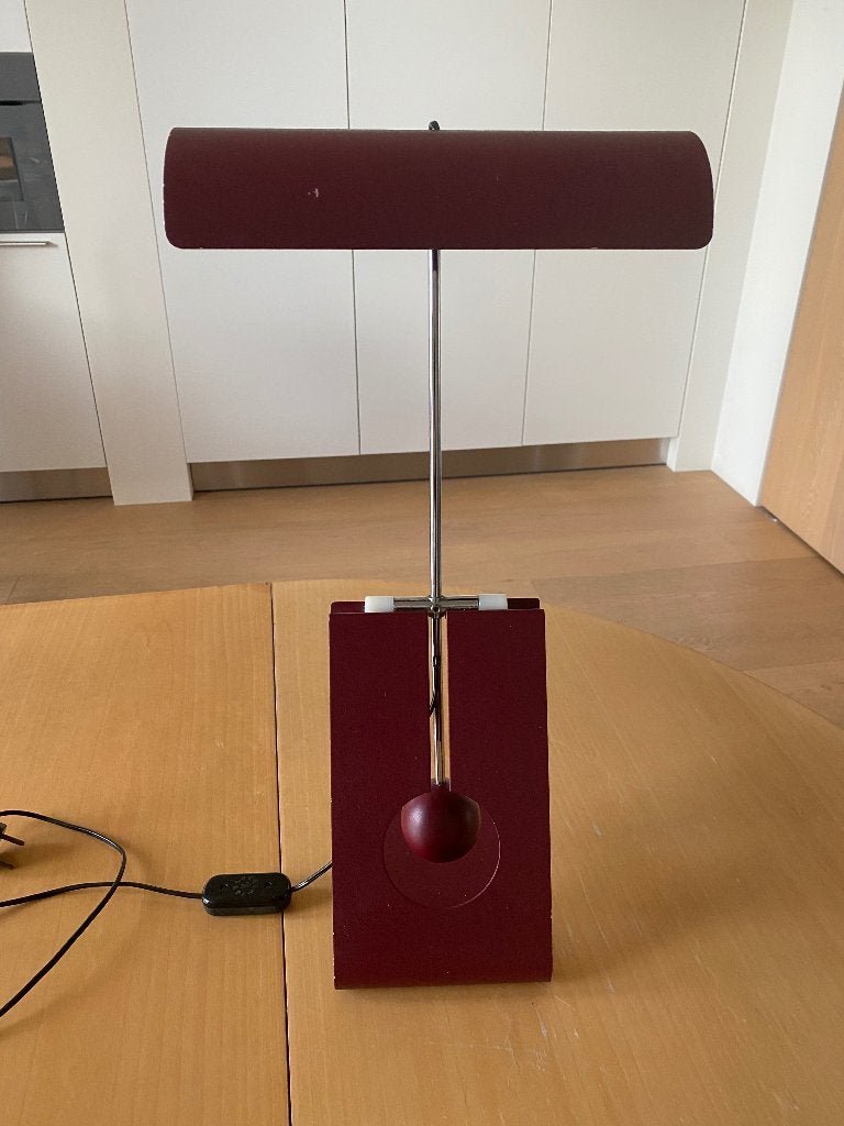 Design lamp Van Mauro Martini Italy Picchio jaren '70, Ophalen of Verzenden, Bureaulamp, Design