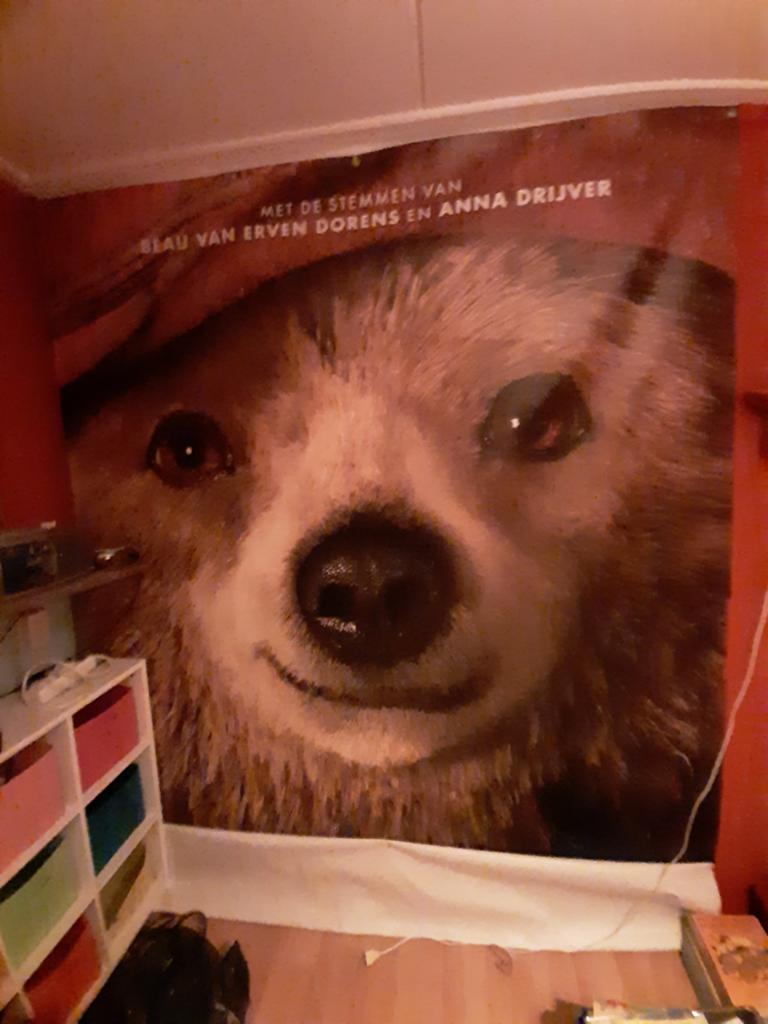 Filmposter Beertje Paddington - Groot Formaat, Ophalen, Deurposter of groter, Film en Tv, Rechthoekig Staand