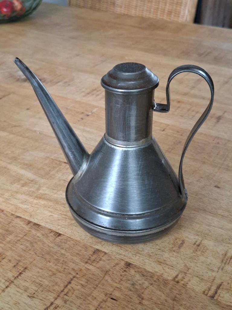 Vintage oliekan, Ophalen of Verzenden
