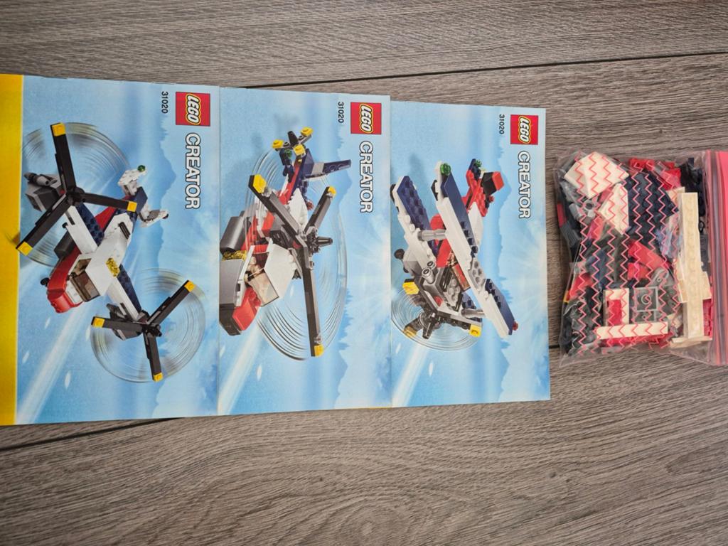 LEGO Creator 31020 Twinblade Helicopter (3-in-1), Ophalen, Gebruikt, Lego, Inclusief instructies