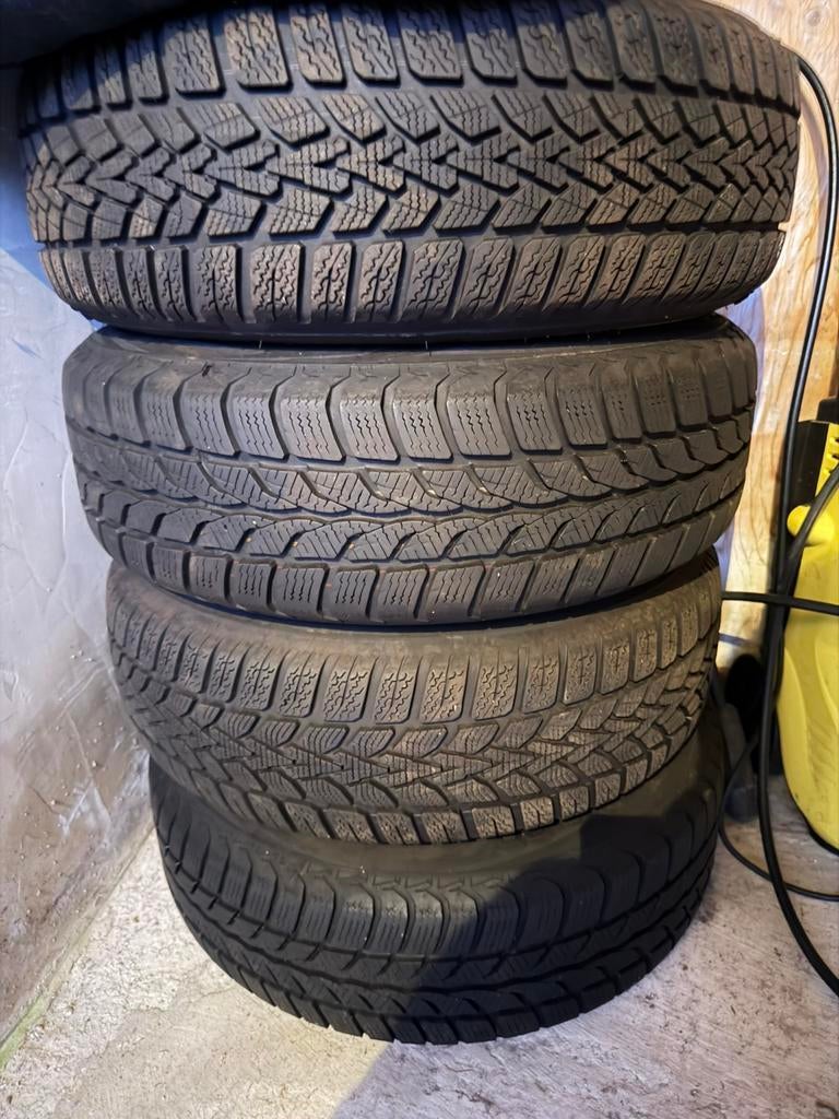 Winterbanden vw caddy, Ophalen of Verzenden, Gebruikt