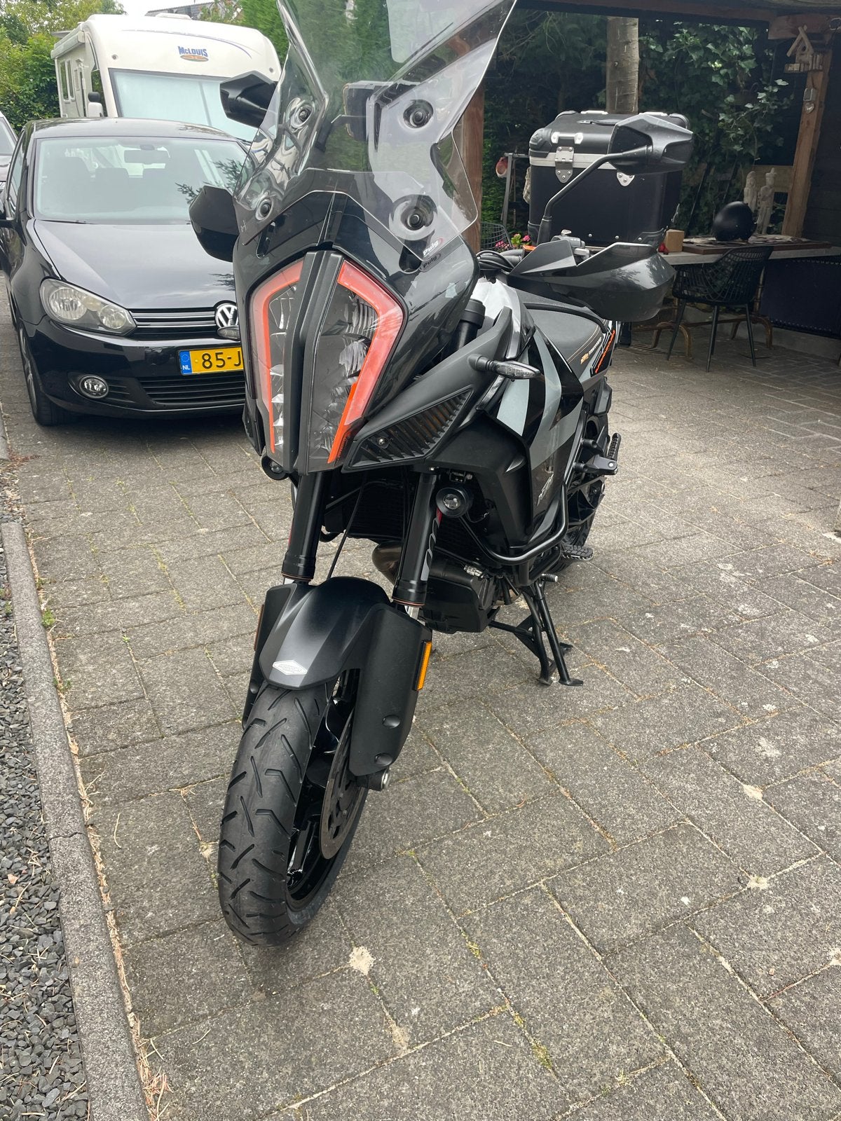 KTM 1290 Super Adventure S met koffers en Akrapovic, Gebruikt, Particulier, Toermotor, ABS