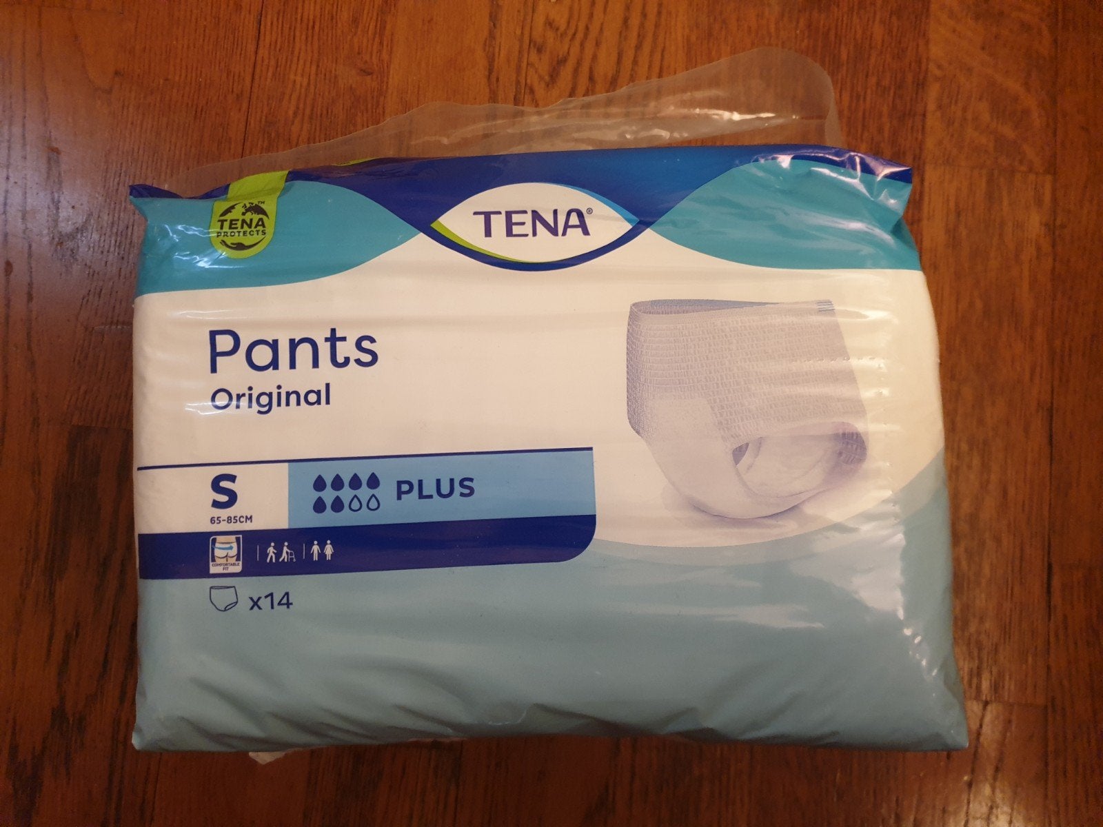 6x Tena pants plus original, maat S, Ophalen, Nieuw