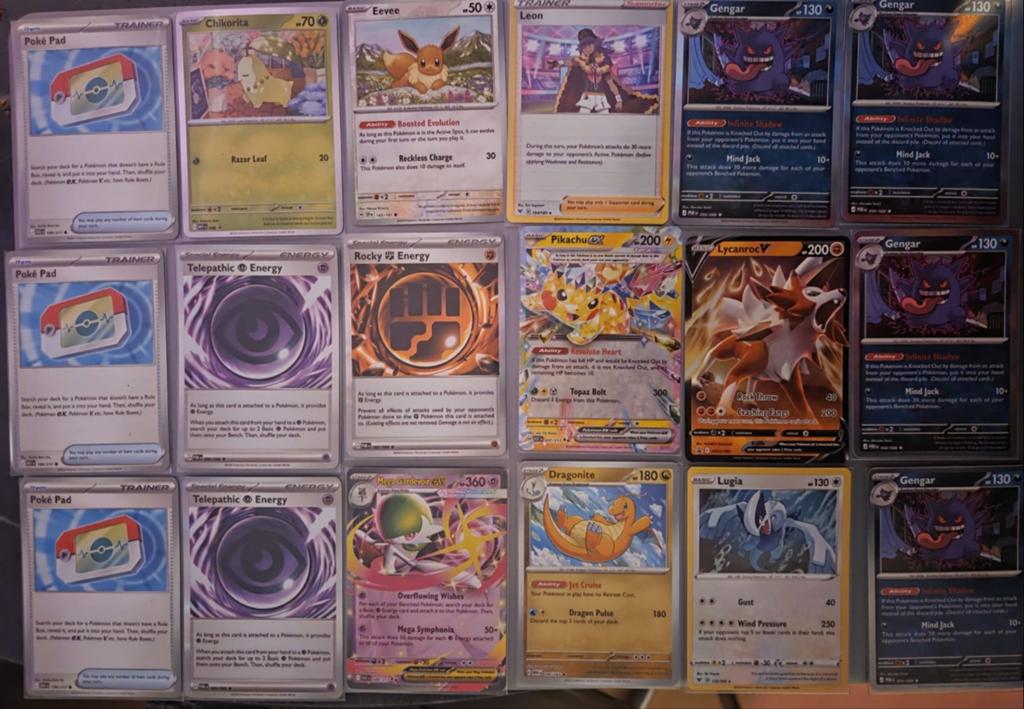 Pokemon kaarten, Ophalen of Verzenden, Zo goed als nieuw, Meerdere kaarten
