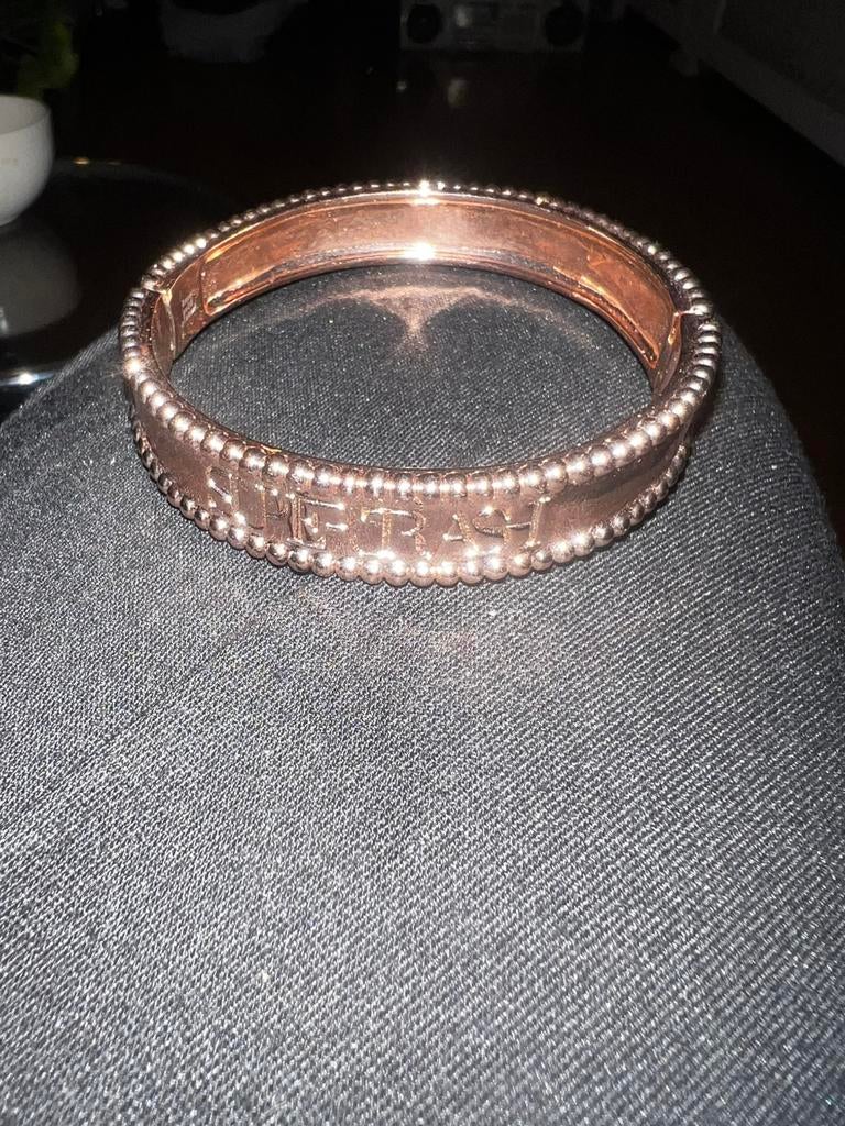 Koperkleurige armband, Ophalen of Verzenden, Zo goed als nieuw