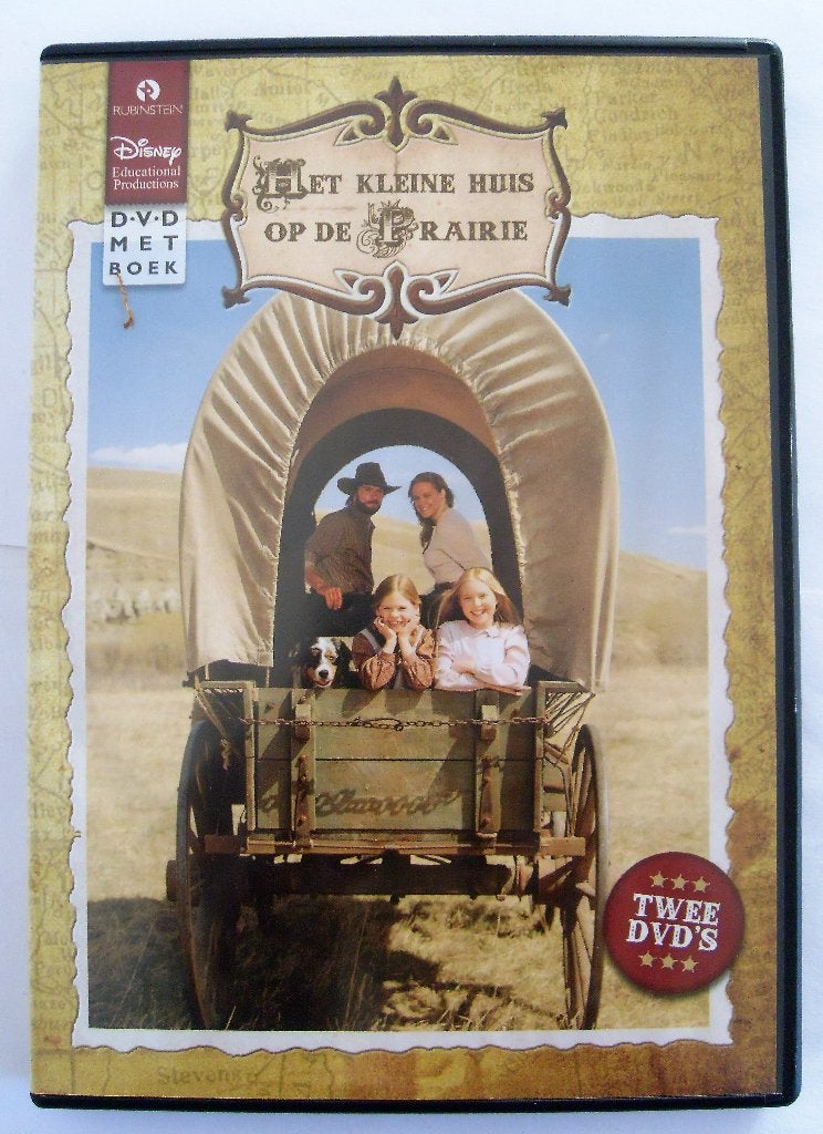 Het kleine huis op de Prairie (orginele dvd + boekje) Disney, Avontuur, Engels, Nederlands, Ophalen of Verzenden