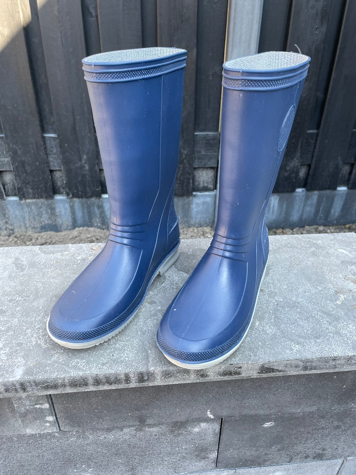Blauwe regenlaarzen - Maat 36, Ophalen, Zo goed als nieuw