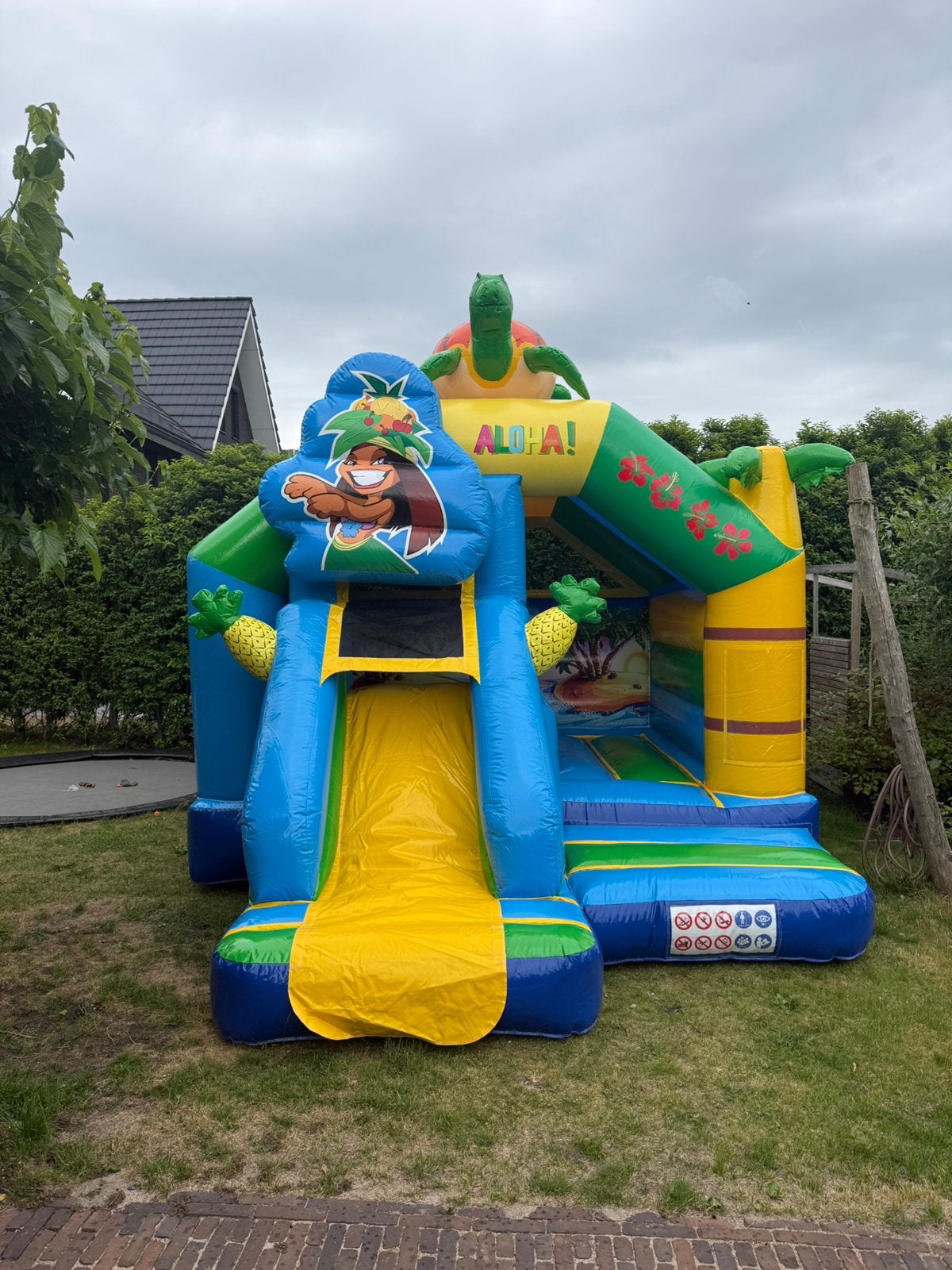 Springkussen huren splinter nieuw, Ophalen of Verzenden, Zo goed als nieuw, Verjaardag