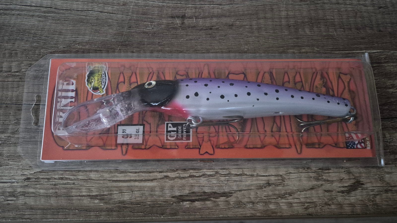 nieuw in de doos, 9'' musky mania kunstaas plug, Watersport en Boten, Ophalen of Verzenden, Nieuw, Overige typen
