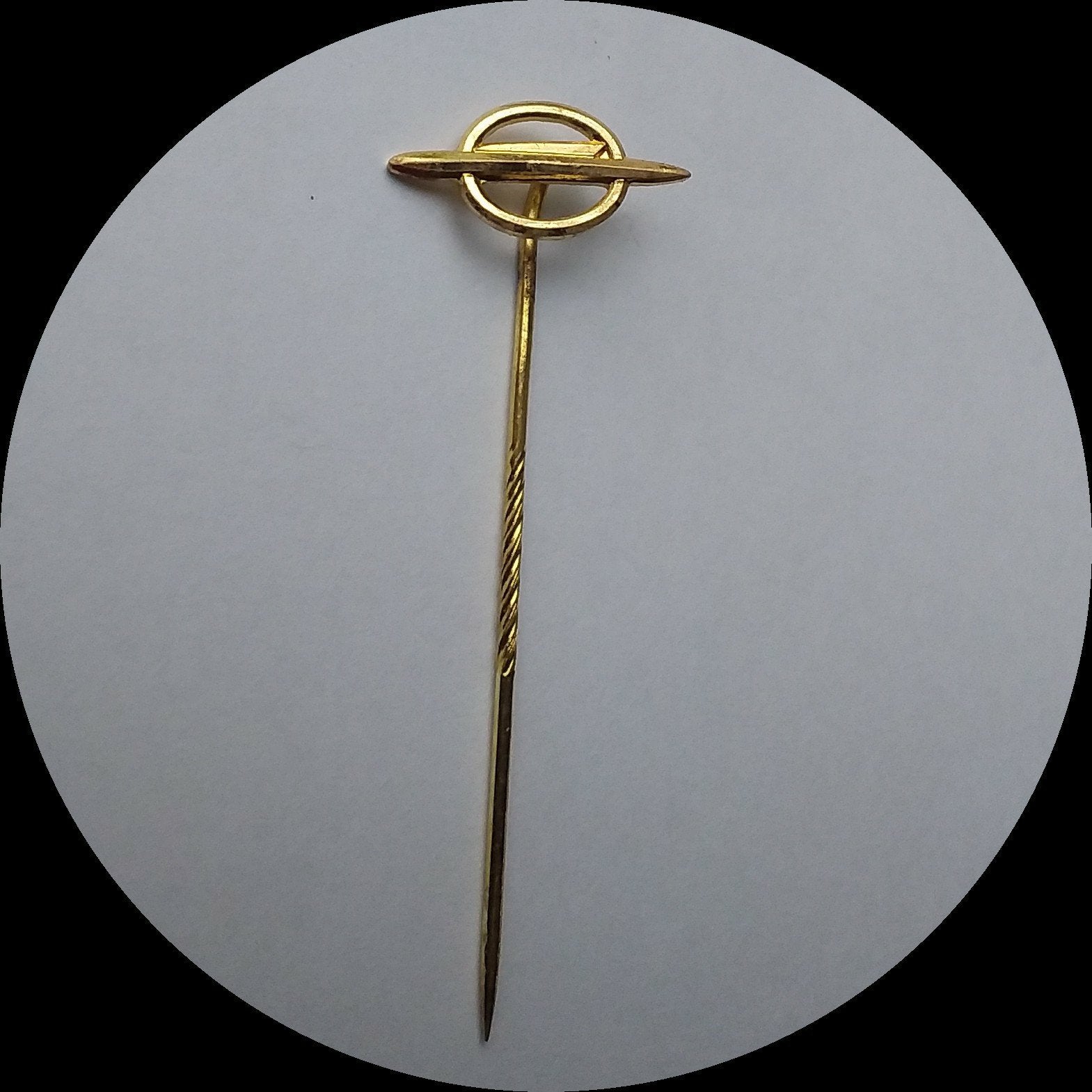 Oud OPEL speldje  koper, Ophalen of Verzenden, Zo goed als nieuw, Transport, Speldje of Pin