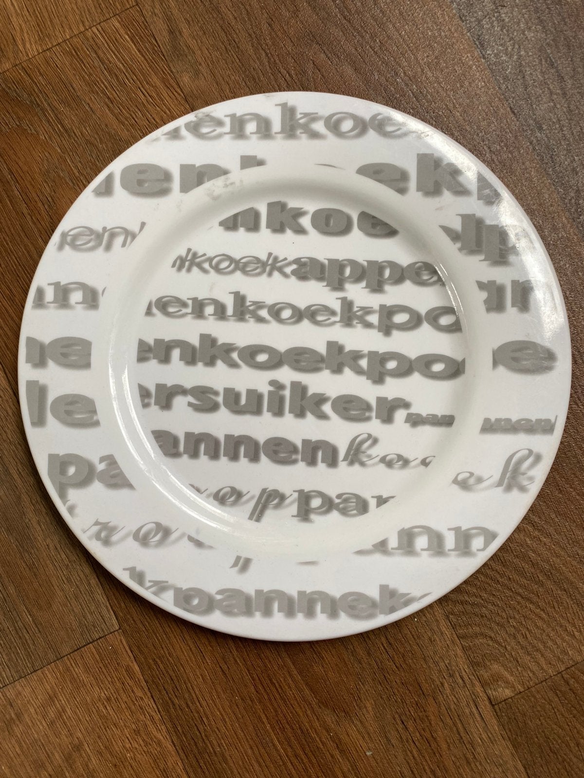 kunststof pannenkoekenbord, Overige materialen, Overige typen, Ophalen of Verzenden, Zo goed als nieuw