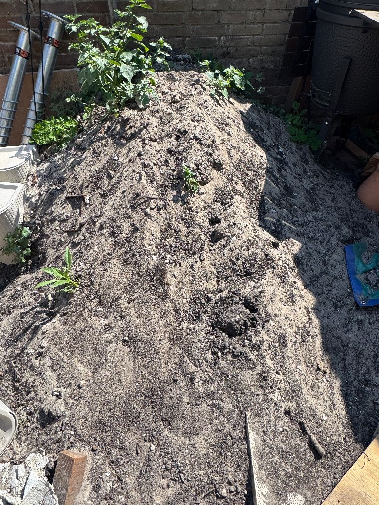 GRATIS GROND af the halen, Tuin en Terras, Zand, Ophalen, Overige typen