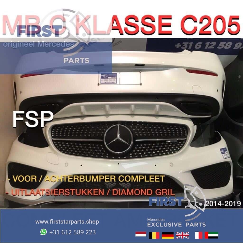 C205 C43 AMG Pakket origineel Mercedes C Klasse Coupé Cabrio, Auto-onderdelen, Gebruikt, -, Bumper, -