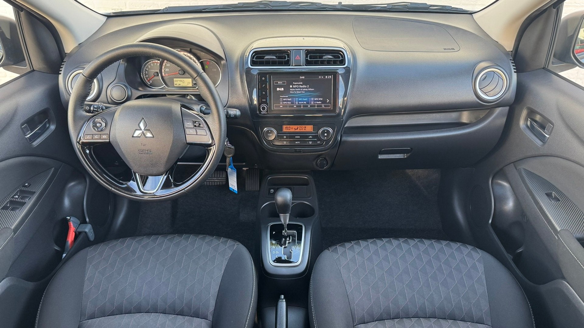 Mitsubishi Space Star 1.2 Dynamic Automaat Camera Carplay DA, Auto's, Dealer onderhouden, Stof, Gebruikt, Bedrijf