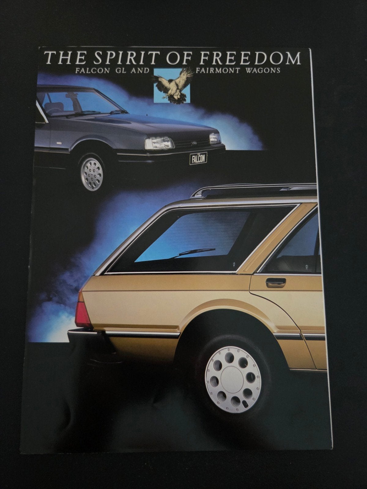 Brochure Ford Falcon & Fairmont Wagons 1985 Australië, Ophalen of Verzenden, Zo goed als nieuw, Ford