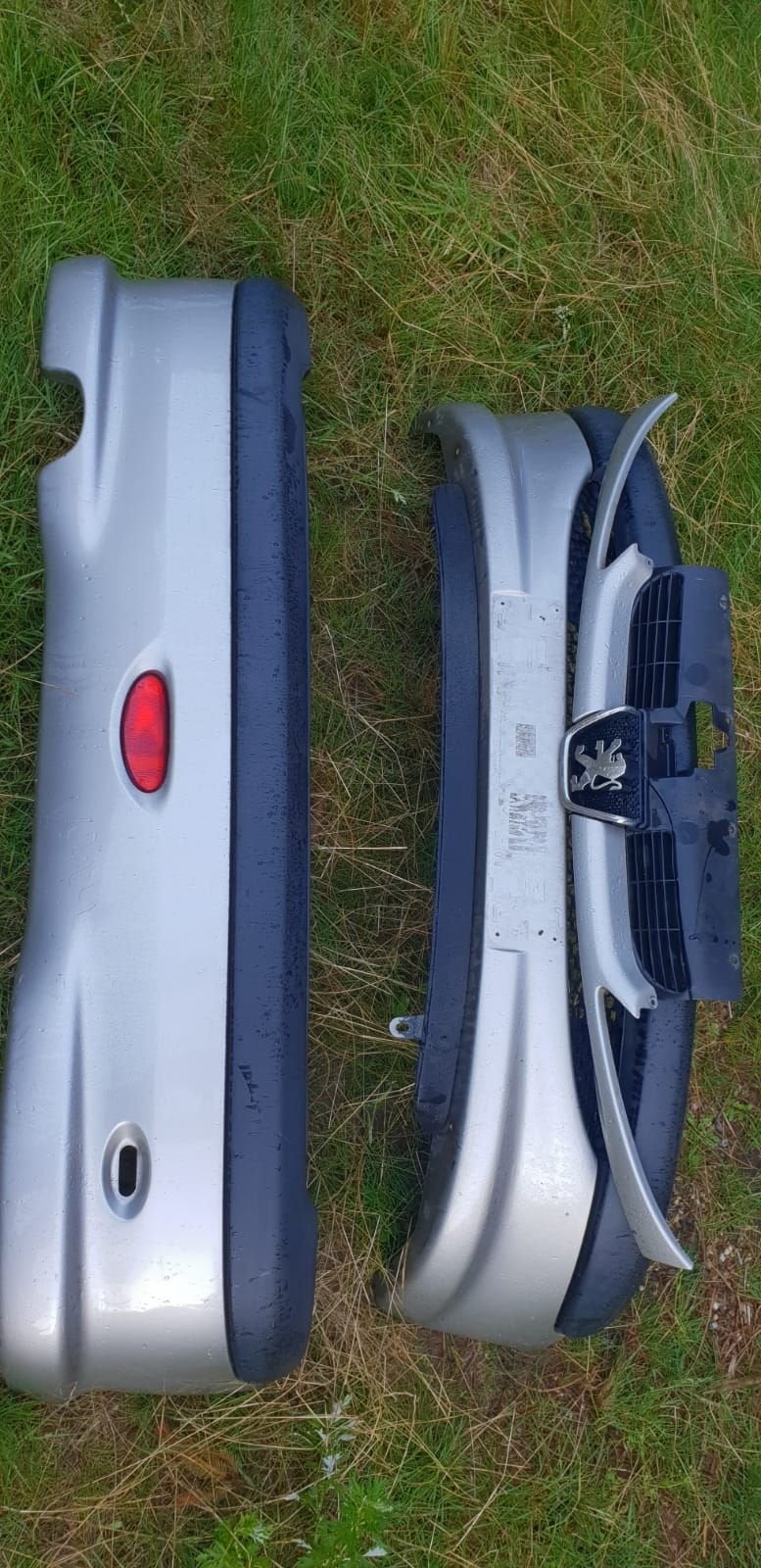 PEUGEOT 206 VOORBUMPER +ACHTERBUMPER BJ 98 TOT 2007, Gebruikt, -, Voor, -
