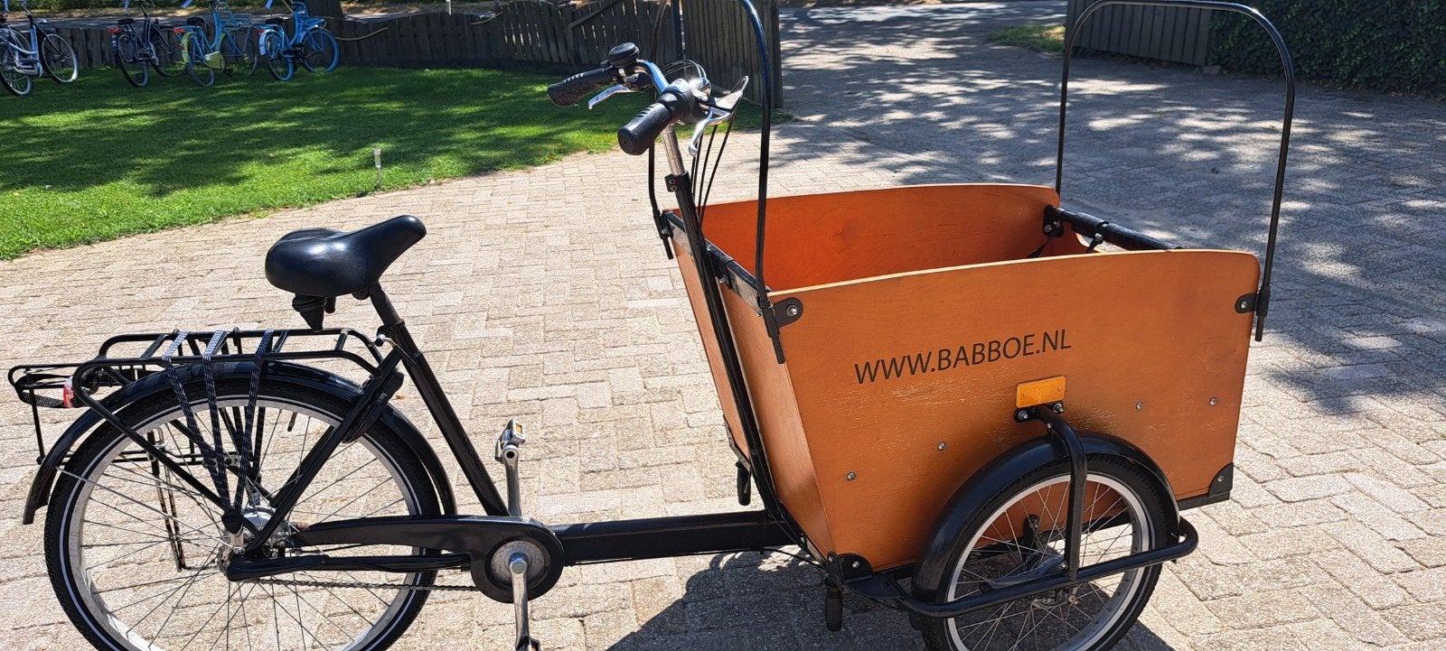 Babboe Big bakfiets, Ophalen, Gebruikt, 4 kinderen of meer
