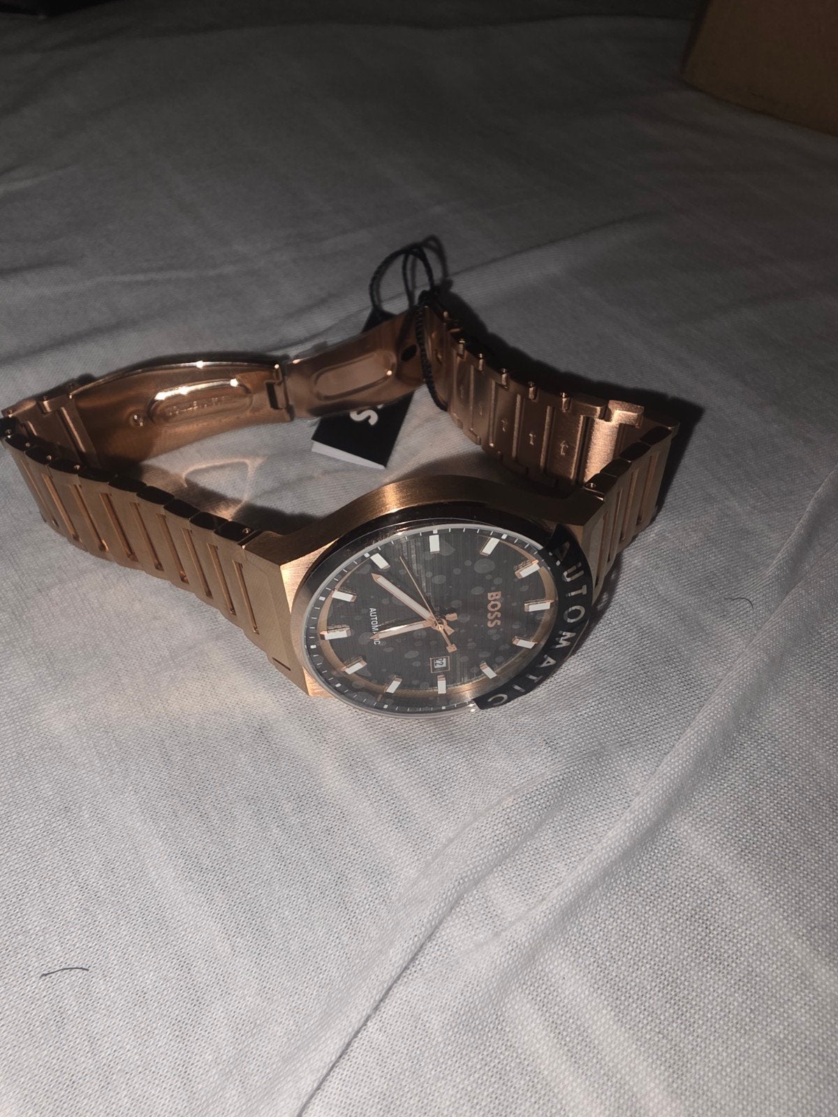 BOSS Automatisch Horloge Roségoud met Doos - nieu, Ophalen, Nieuw