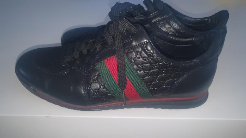 Gucci schoenen, Kleding | Heren, Schoenen, Ophalen of Verzenden, Zo goed als nieuw, Zwart, Overige typen