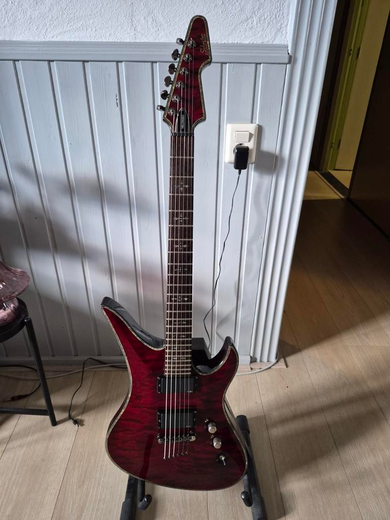 Schecter Hellraiser Diamond Series Avenger, Ophalen, Gebruikt, Solid body, Overige merken