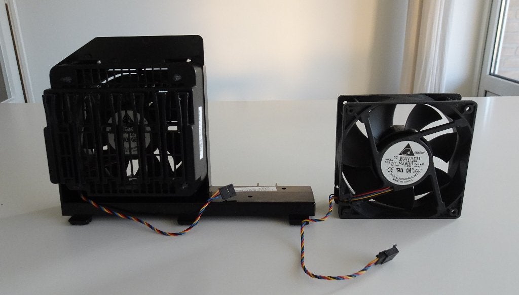 2 x Computer Ventilator, Ophalen, Zo goed als nieuw, Luchtkoeling