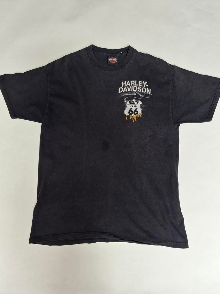 Harley-Davidson Route 66 T-shirt Zwart 2010 Maat M, Harley-Davidson Motor Company, 3700 W Juneau Ave, Milwaukee, WI 53208, USA