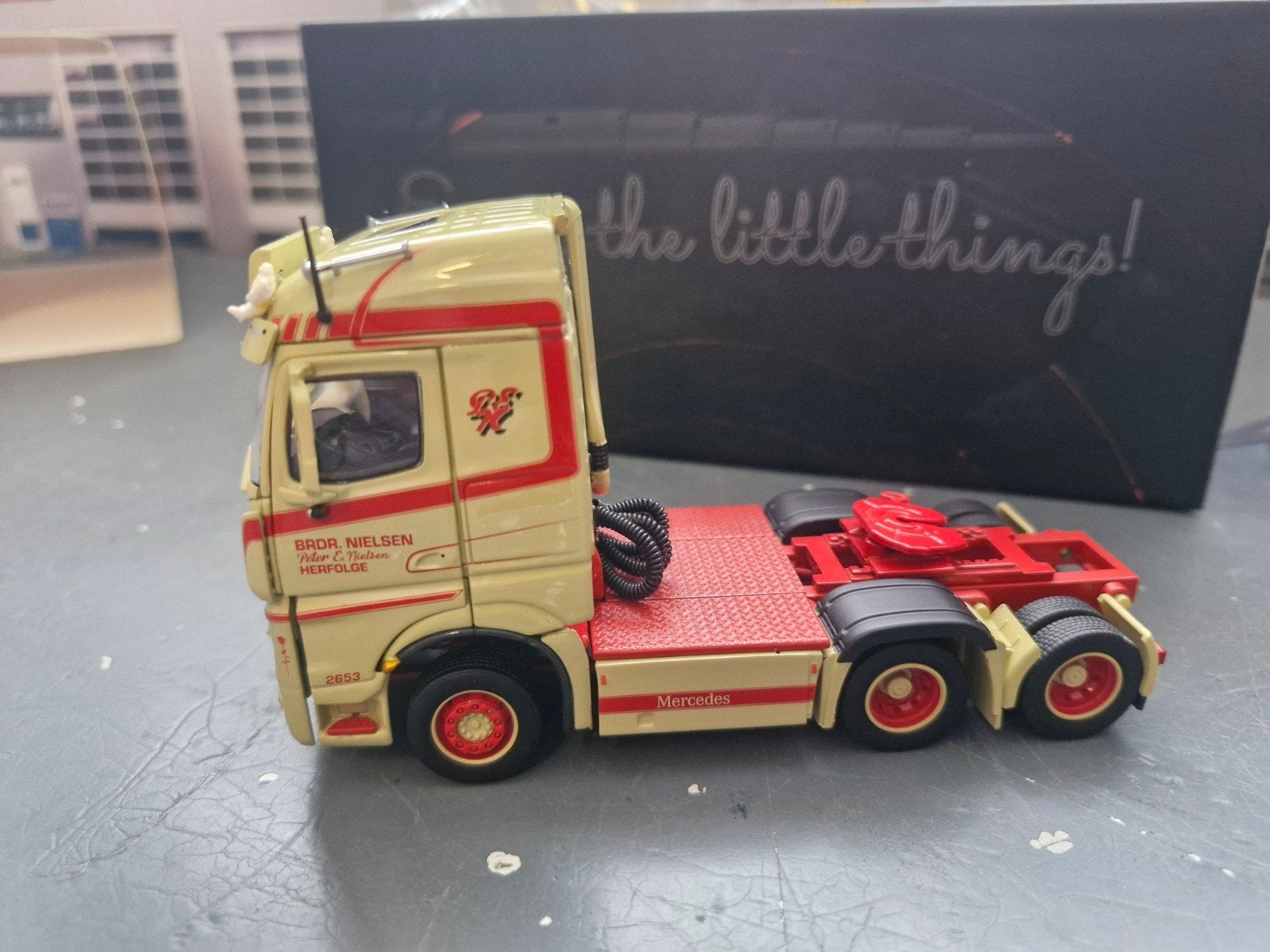 Mercedes actros imc nielsen, Ophalen of Verzenden, Zo goed als nieuw, Bus of Vrachtwagen, Overige merken