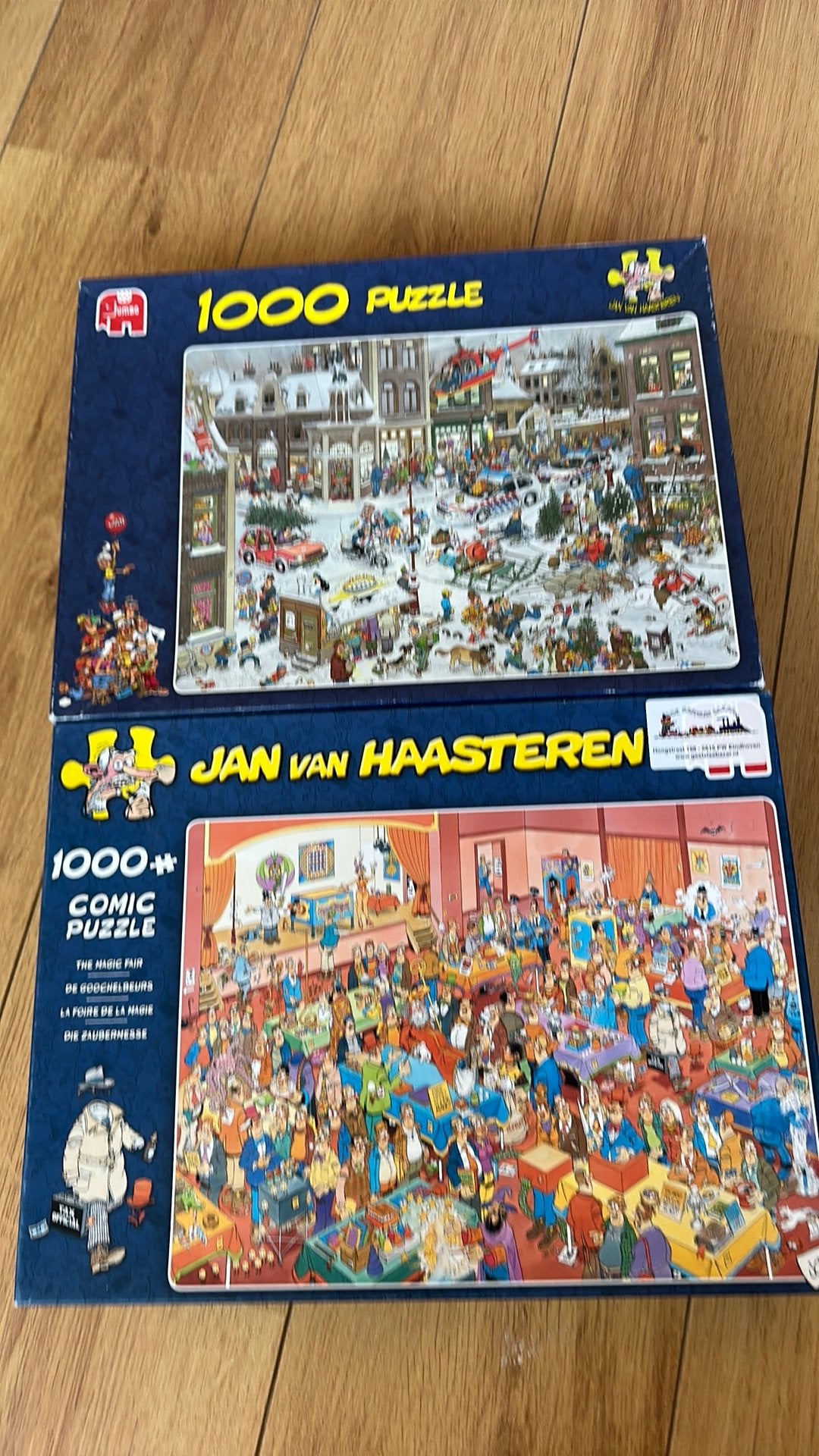 Puzzels, Hobby en Vrije tijd, Denksport en Puzzels, Ophalen, 500 t/m 1500 stukjes, Zo goed als nieuw, Legpuzzel