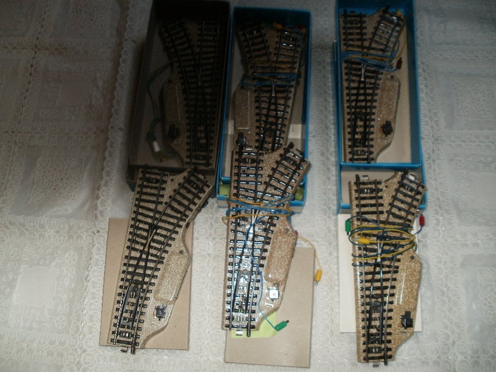 3x Marklin Ho wisselset no 5117 met ovp., Hobby en Vrije tijd, Wisselstroom, Rails, Ophalen of Verzenden, Zo goed als nieuw